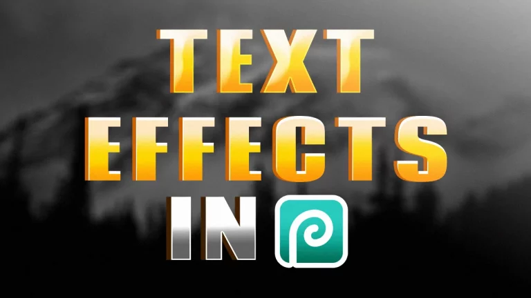 Photopea Text Tutorial: 8 Simple Text effects for Beginners