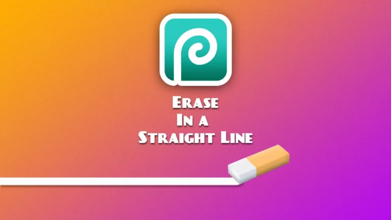 How to Erase in a Straight line in Photopea – Quickly & Easily