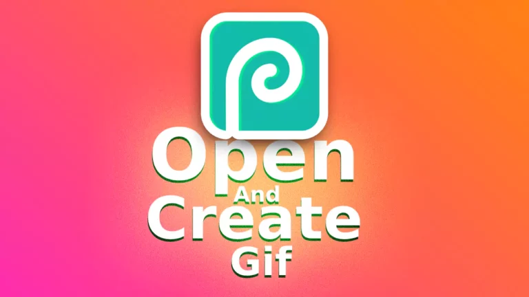How to Open and Make Gif in Photopea